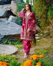 PAKISTANI SALWAR KAMEEZ NEW WEDDING PARTY WEAR DESIGNER INDIAN BOLLYWOOD DRESS