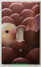Baby Chicken Chick Toggle Rocker Light Switch Power Outlet Duplex Cover Plate