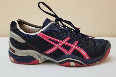 ASICS Gel-Resolution 4 Tennis Gym Fitness Training Running Shoes Wmns Sz 7 E251N