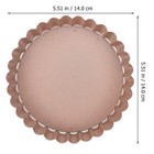 2 Pcs Bakeware Tart Pan Removable Bottom Pie Pans for Baking Mini