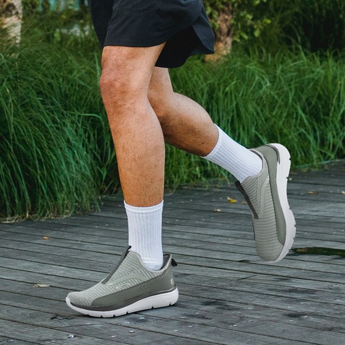 FitVille Mens Extra Wide Slip on Walking Shoes with Arch Support Sneakers Casual - Picture 12 of 58