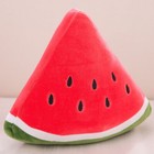  Watermelon Squish Mallow Stuffed Fruit Throw Pillow Cushion
