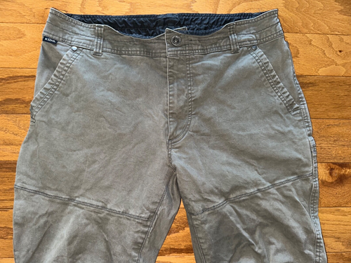 Kuhl Generatr Pants Mens 35x34(32)Olive Hiking Outdoor Workwear Lightweight Snap - Picture 2 of 5