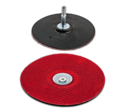 2 Stück Klett Schleifteller 125 Mm Selbstklebend – Für Exzenterschleifer & Poliermaschinen