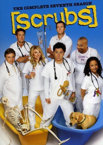 Scrubs: Season 7 (DVD) Zach Braff Sarah Chalke Donald Faison Ken Jenkins