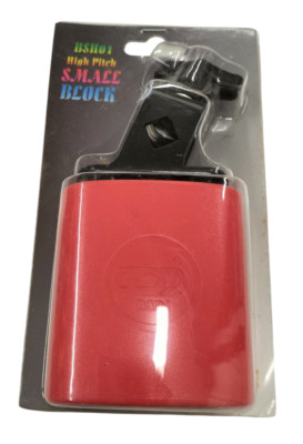 Jam Block High Tone mit Halter Schlagzeug Stange Small Red Glocke High Pitch