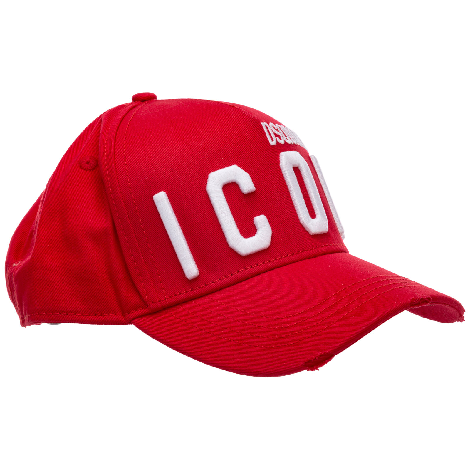Icon Red White Baseball Cap 