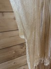 RHEANE Women’s Champagne Gold Sparkly Evening Shawl Wrap Cardigan ONE SIZE NEW — photo 5
