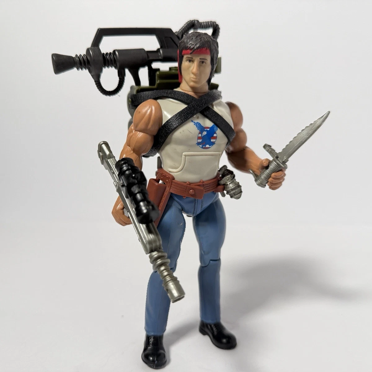 Preços baixos em Coleco Rambo TV, filmes e videogames Figura de