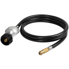 6FT Propane Regulator Hose with Adapter for Blackstone 17" and 22" Griddle
