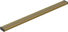 KOHLER 2 -in x 36-in Linear Drain Grate With Lattice Pattern