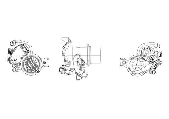 MAHLE CE 55 000P COOLER EXHAUST GAS RECIRCULATION