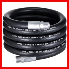 3/4" Fuel Transfer Hose 14FT,Farm Fuel Hose for Dispensing Diesel Gasoline Ke...