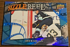 2025-26 UD Series 1 Hockey Sizzle Reel trading card of Jared McCann (SR-11)