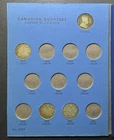Canada Quarter -Whitman Album # 9068 With 25 Coins: See Description-PF9602713
