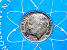 1965 NY W FAIR 1962 NEUTRON IRRADIATED SILVER DIME,ATOMIC ENERGY COMMISION U.S.A — photo 3