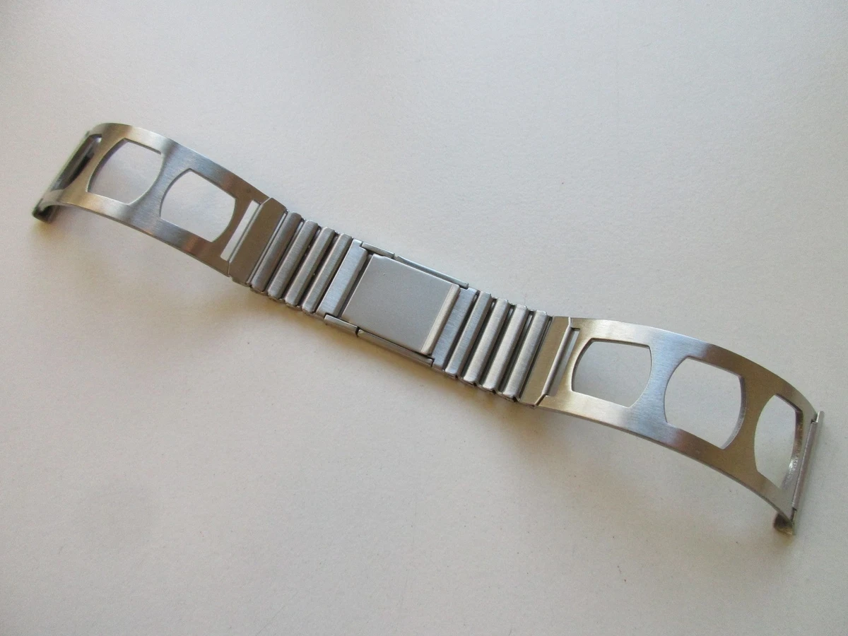 Bracelet montre VINTAGE Façon Rallye Racing ZRC Acier Inoxydable 10