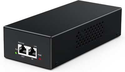 Gigabit PoE Injector 90W 10/100/1000Mbps PoE++ Injector Adapter IEEE 802.3bt/...