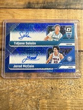 2024/25 Optic Jared McCain/Tidjane Salaun Dual Choice Blue Auto #/24
