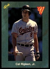 Cal Ripken Jr. 1991 Classic III #T77 Orioles MLB READ FREE SHIPPING AutographDen