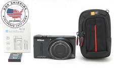 Nikon COOLPIX S9400 18.1MP Digital Camera - Black for sale online
