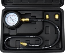Oil Pressure Tester Kit Professional Gauge Tool For Engine Black