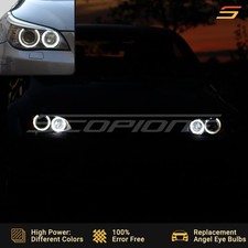 Scopione Angel Eyes Headlight H8 Led Bulbs For Bmw 08-10 5 Series - E60 M5 Lci Scopione Angel Eyes Headlight H8 Led Bulbs For Bmw 08-10 5 Series - E60 M5 Lci