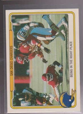 Los Angeles San Diego Chargers Cards You Pick -- Get 40% off Details Inside A8