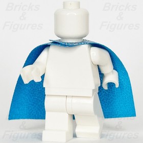 LEGO&reg; Dark Azure Minifigure Cape Cloth Starched Iridescent Dots 4.0cm Part 70810