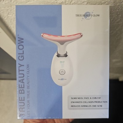 True Beauty Glow 7-Color Portable Skin Care Device for Face, Neck, and Chin