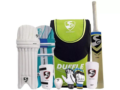 #ad #ad SG Eco Premium Cricket Kit Full Size 14 Years RSD Spark Kashmir Willow $255.99