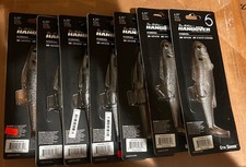Lot of 7 6TH SENSE ' BEN MILLIKEN'S HANGOVER ' THROUGH SWIMBAIT ' SLOW SINK