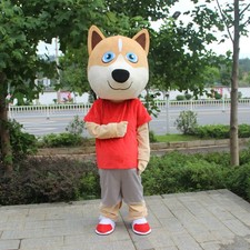 Mascot Costume dog Cosplay props Cartoon Party Dress Character