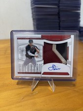 2025 Panini National Treasures Triple Patch Auto JD Dix RC /99 Arizona