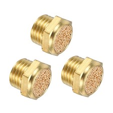 3PCS Exhaust Tire, Male Thread G 1/4" for Air Fitting