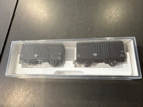 Kato Spur N 8025 - Paar japanische Wamu 90000 Güterwagen 1234 & 6542 | Condition: Used
