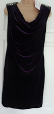 Ronni Nicole Dress UK 14 Sleeveless Purple Stretch Party Evening  Occasion BNWT