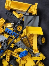 The LEGO 7633 City Construction Site Parts Lot Crane 