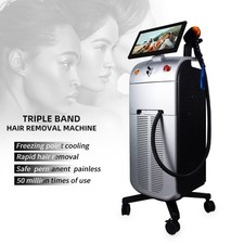 Ice Titanium 755 808 1064nm Permanent Painless Diode Laser hair removal Machine