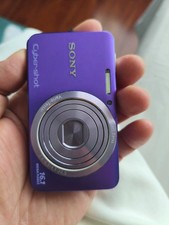 SONY Cyber shot DSC-W630 16.1MP 5x Compact Digital Camera Violet - 85-90 New