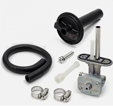 Fuel Valve Petcock & Lever For Yamaha Kodiak 450 YFM450FA  5GH-24500-10-00