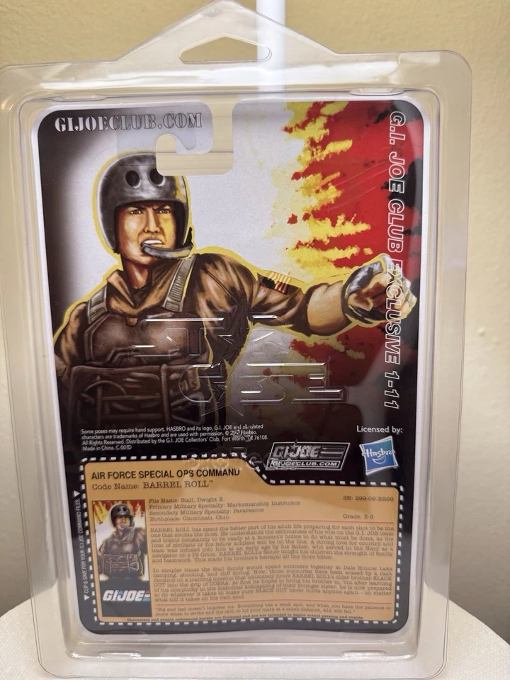 ROLLO DE BARRIL GI Joe Collectors Club FSS  Foto 4 de 4