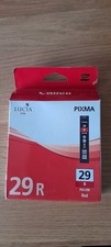 Genuine CANON PGI-29R red ink cartridge. Pixma PRO-1
