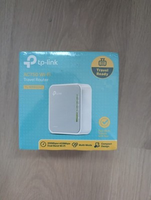 Neu  TP-LINK TL-MR3020 WIFI-N Router Grau Ovp Travel Router 300/433Mbps 2.4/5GHZ