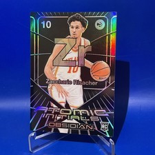 2024-25 Panini Obsidian Basketball Zaccharie Risacher Atomic Initials #014/125