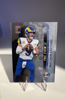 2025 Topps Signature Class Matthew Stafford Chrome The Pick Insert TP-18 Rams