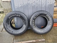 Cooper Discoverer At3 265 70 15 Tyres x 2 Part Worn