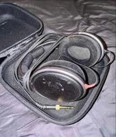 Sennheiser HD600 Over-Ear Headphones 3.5mm With Case Tested Working
