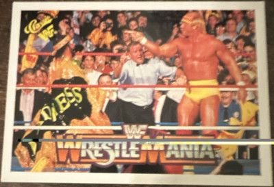 Classic Games Inc. 1990 WrestleMania V #102 Hulk Hogan vs Macho Man Card