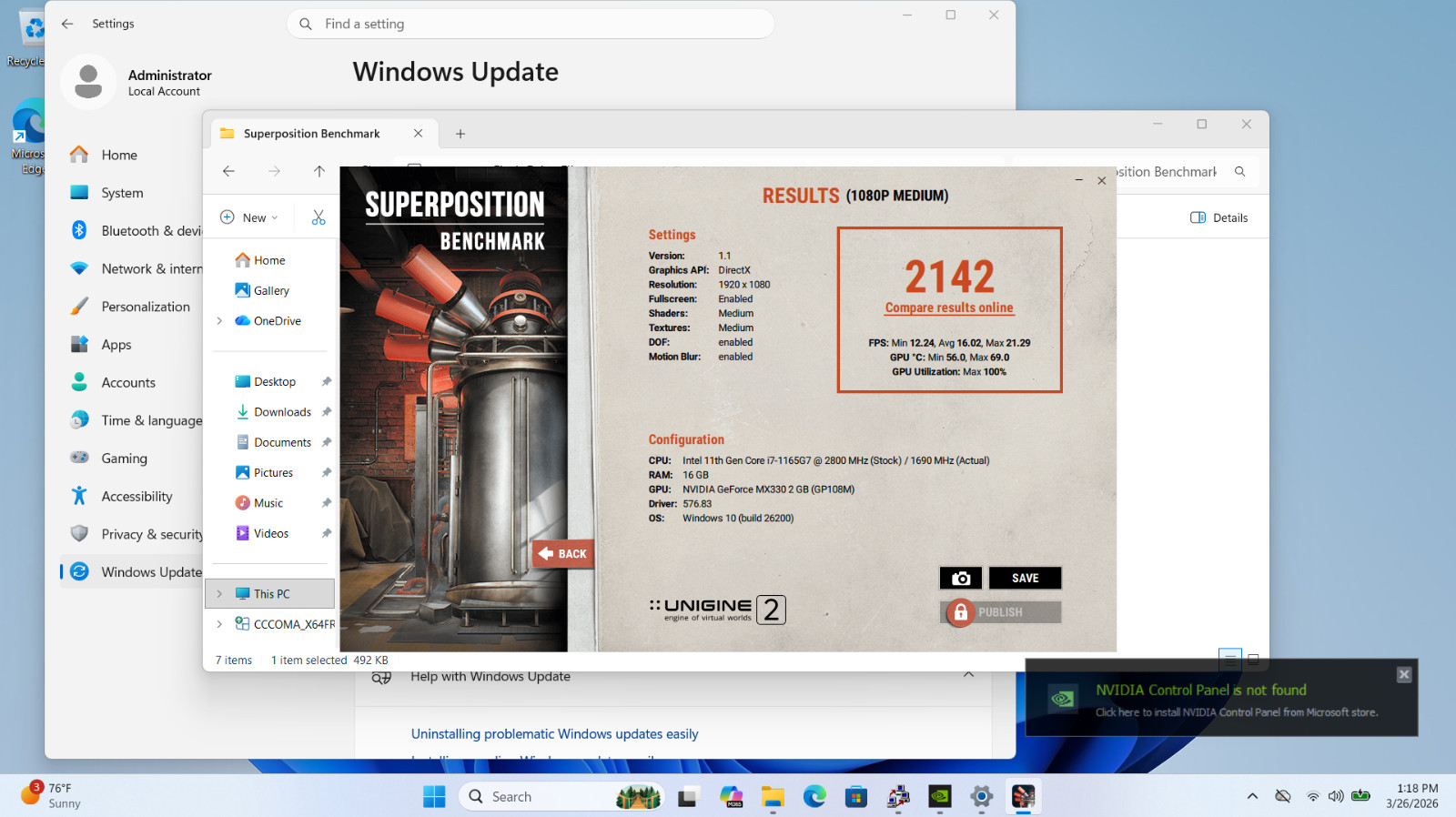 Dell Vostro 5502, 15.6-Inch Laptop, with i7-1165G7, Windows 11 Pro